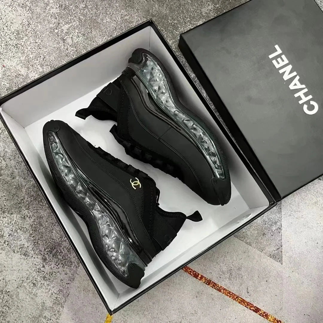 Chanel CC Monogram Women鈥瞫 Casual Sneakers