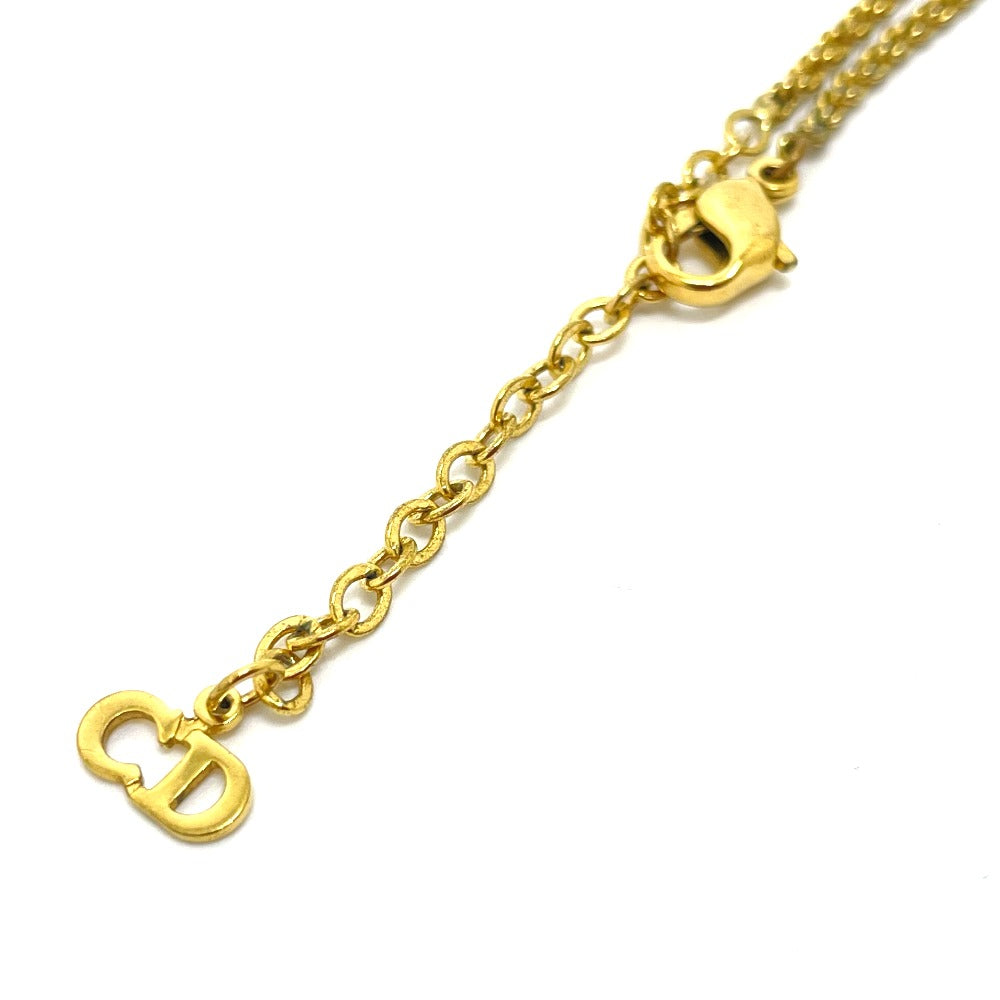Dior Necklace Gold Plated gold CD logo Bag motif Women Rovelle Bags