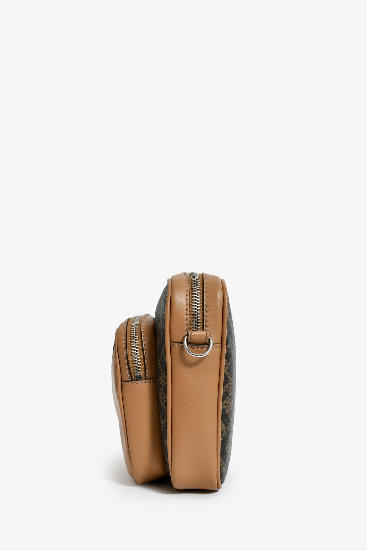 Fendi Zucca Canvas Diagonal Duo Camera Case Rovelle Bags
