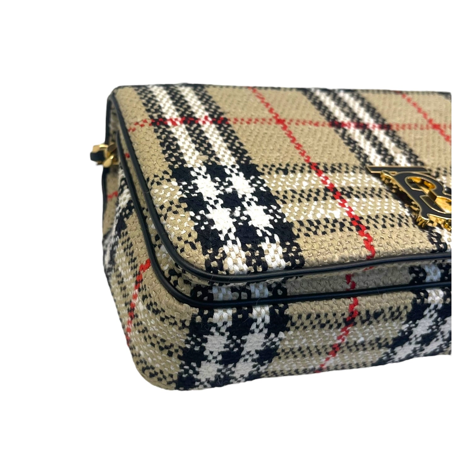 Burberry Lola Small Beige Crossbody Bag