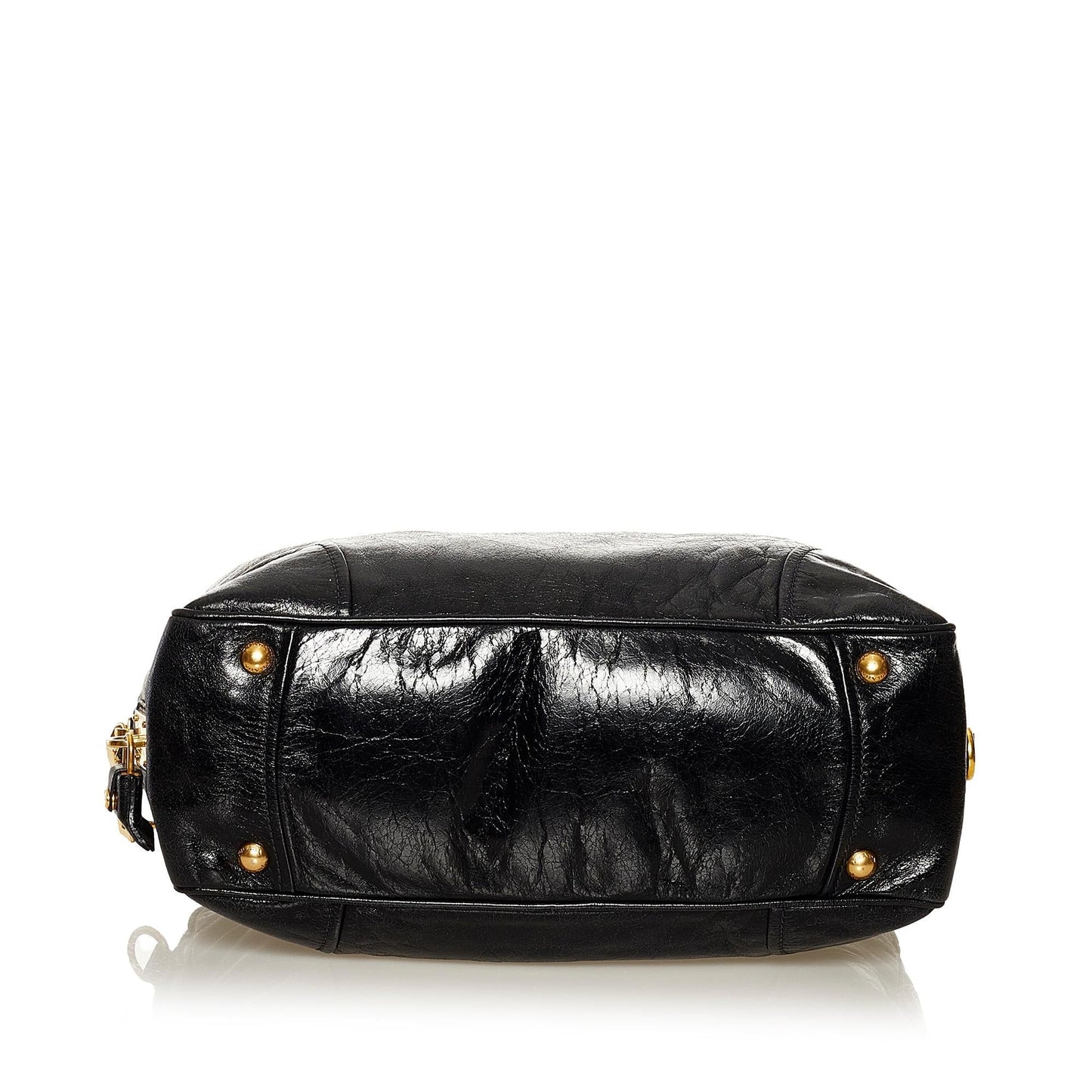 Prada Vitello Shine Satchel Style 7 Rovelle Bags