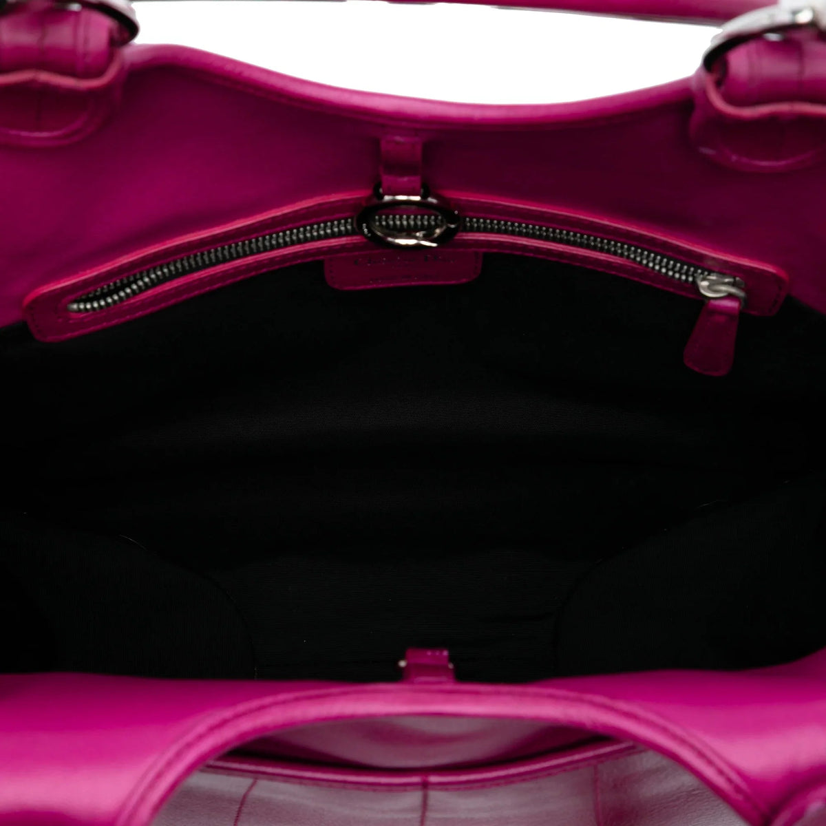 Pink Dior Medium Leather 61 Hobo Rovelle Bags