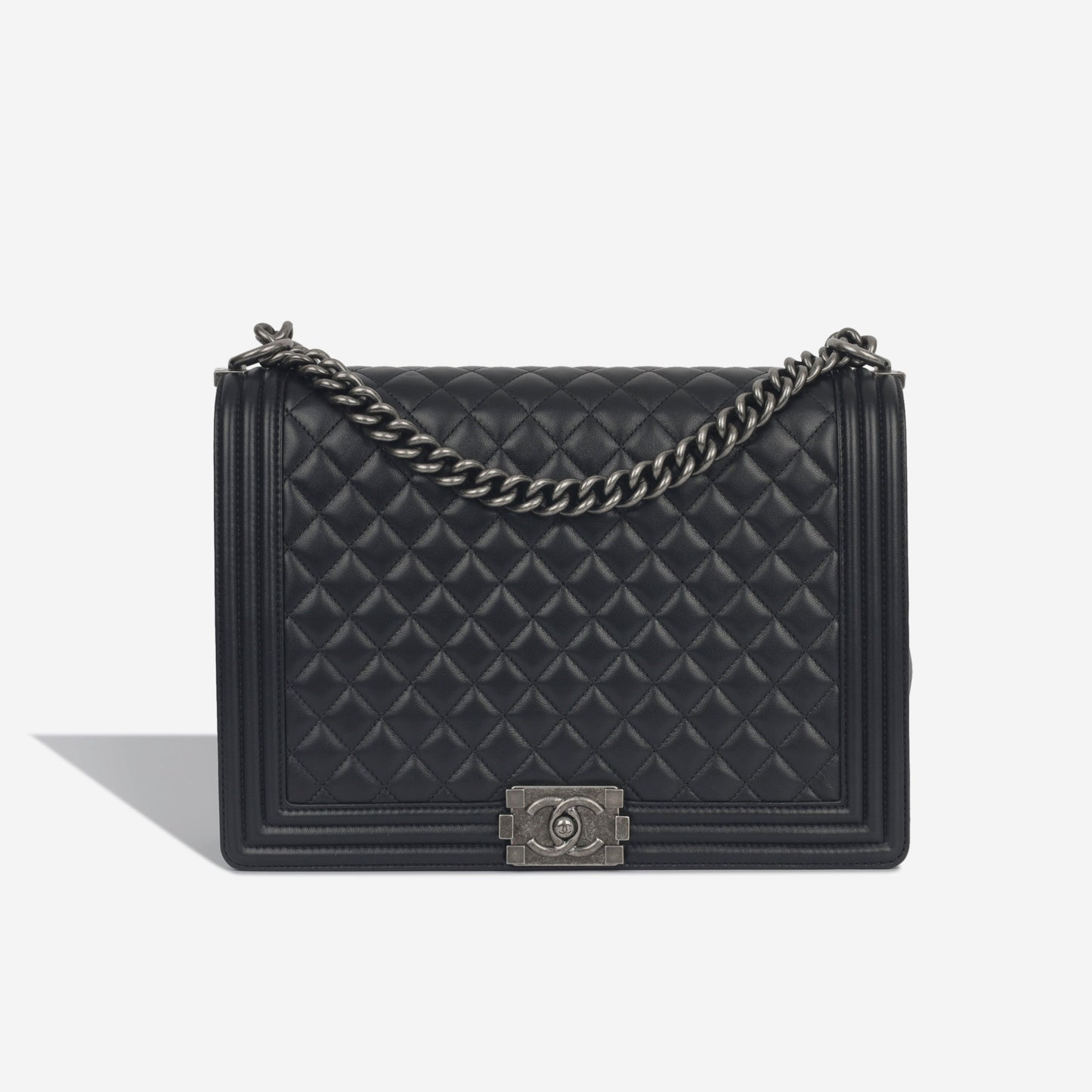 Chanel Classic Flap Lambskin Black Shoulder Bag Style 301 Rovelle Bags