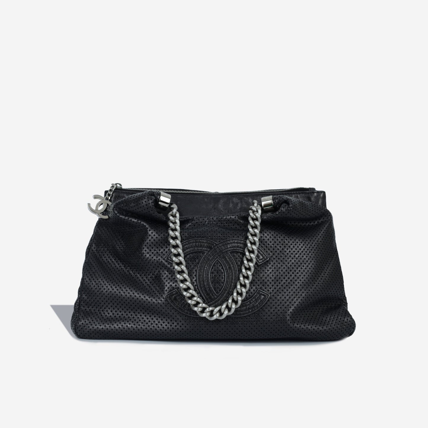 Chanel Luxury Leather Black Tote Bag Leather Rovelle Bags