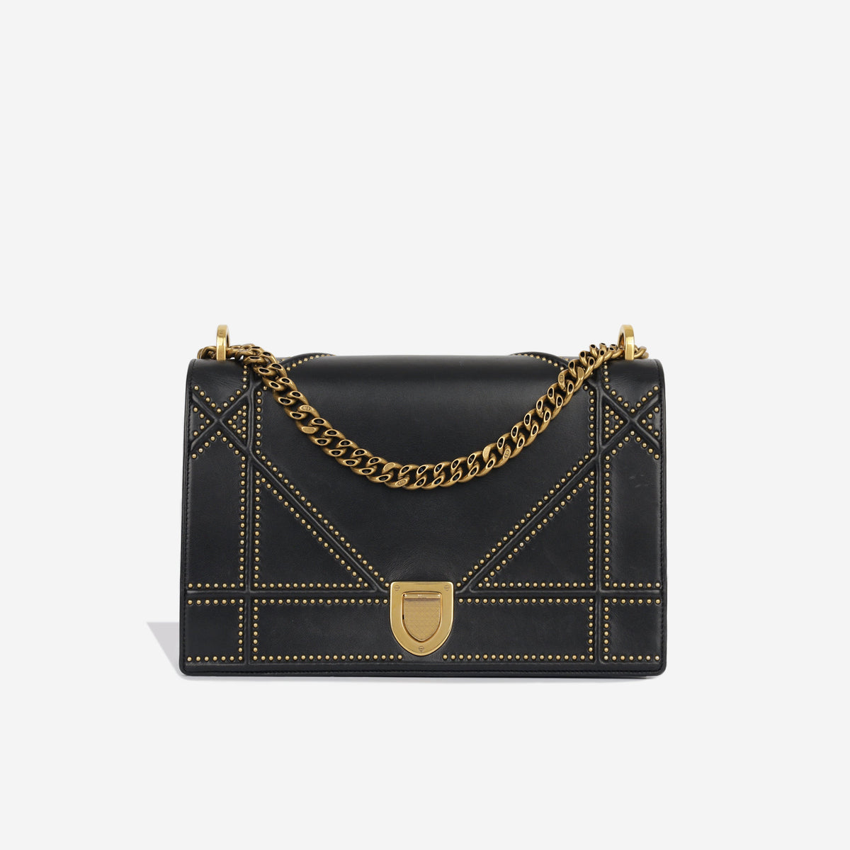 Dior Chain Leather Tote Bag Rovelle Bags
