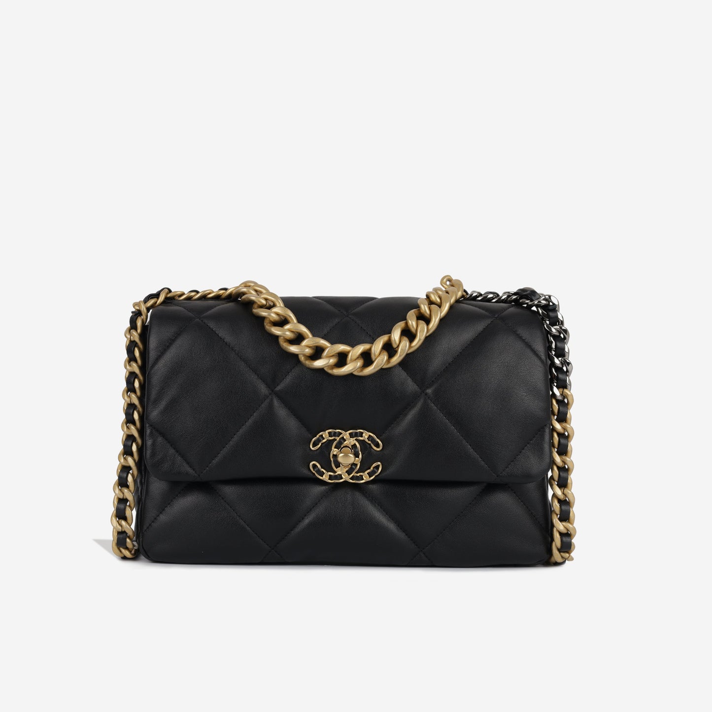 Chanel Chanel 19 Leather Black Shoulder Bag Rovelle Bags