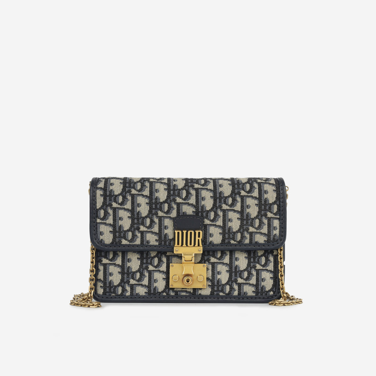 Dior Lou Chain Leather Crossbody Bag Rovelle Bags