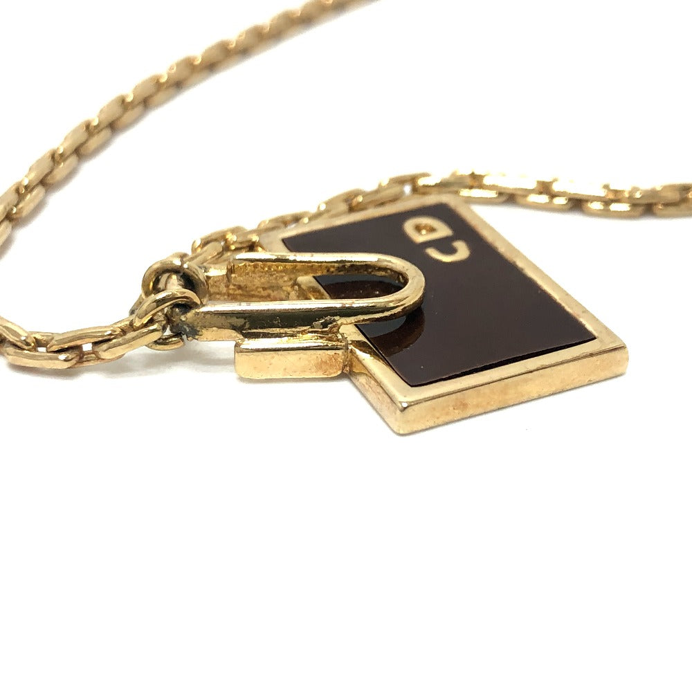 Dior Necklace Gold Plated gold Bag motif Women Rovelle Bags