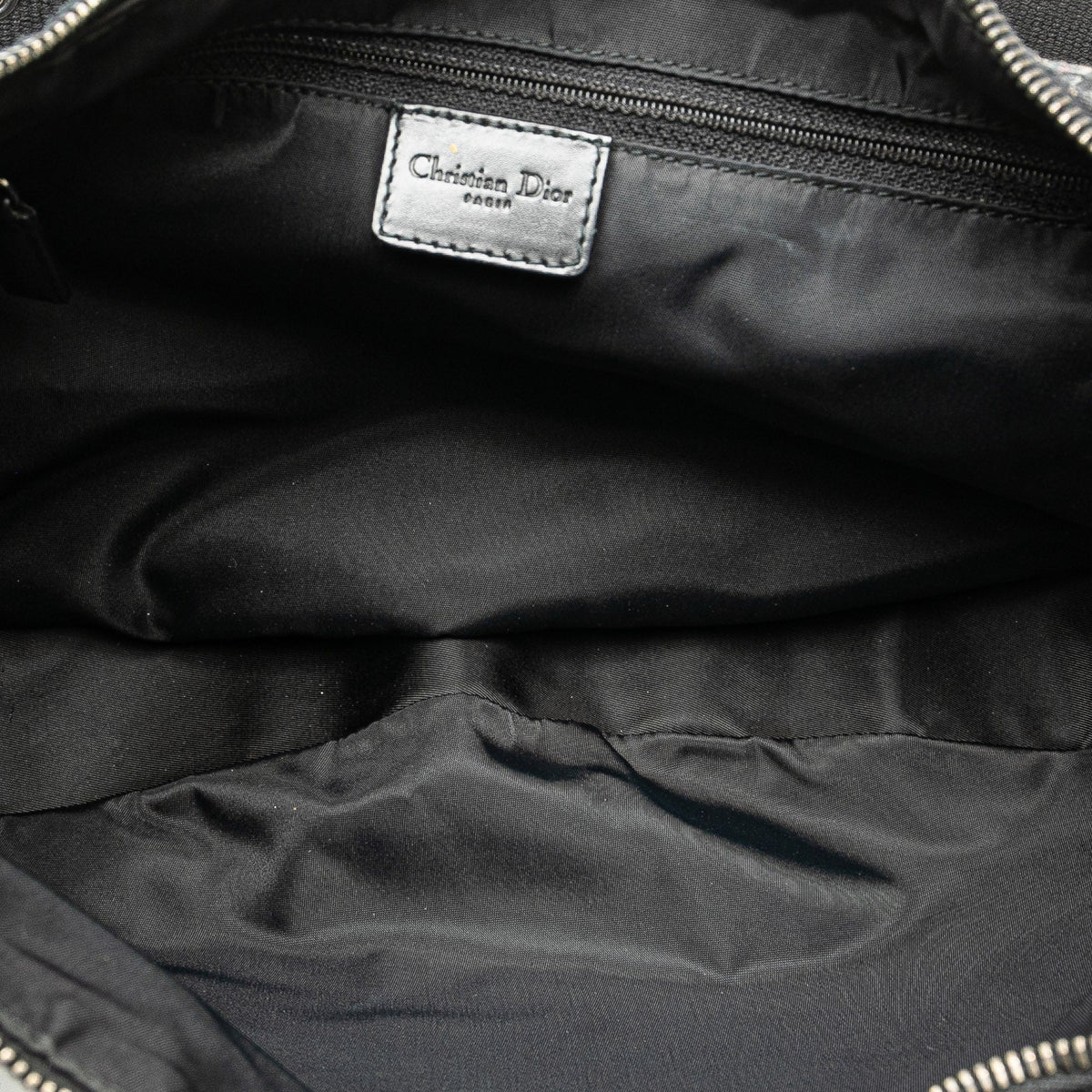 Dior Leather Canvas Shoulder Bag Rovelle Bags