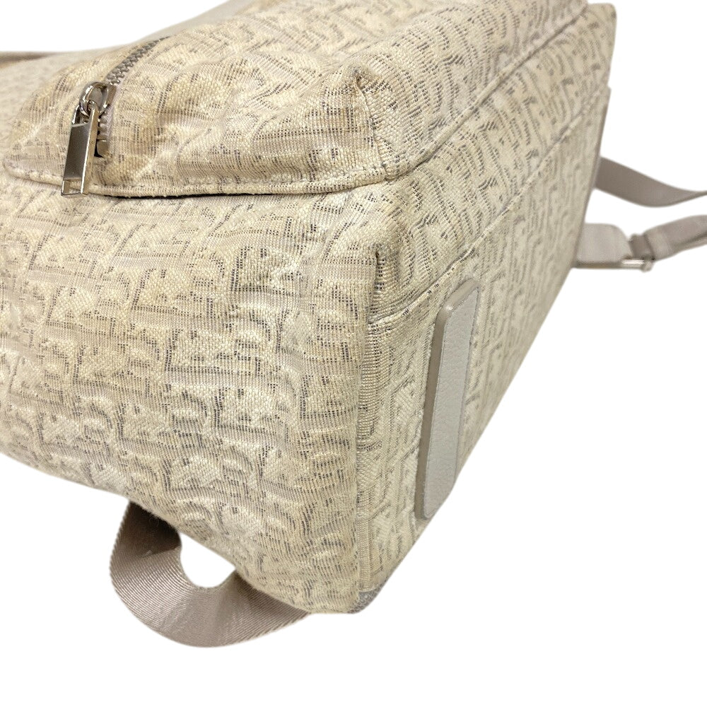 Christian Dior Backpack canvas beige Backpack Trotter Rider Oblique Women Rovelle Bags