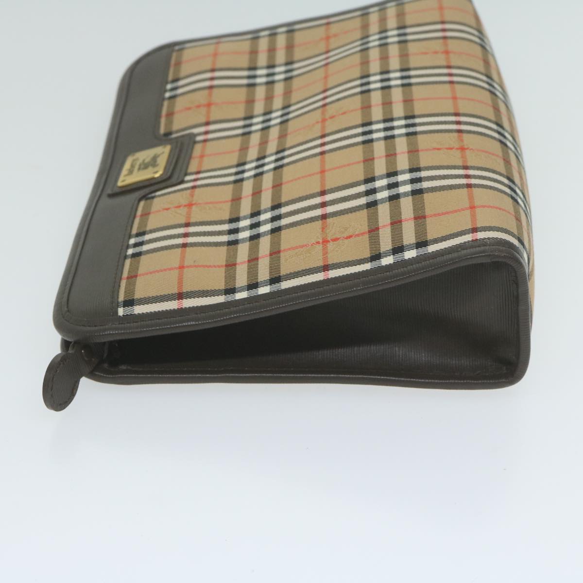 Burberry BURBERRYSs Nova Canvas Beige Clutch Bag Style 11