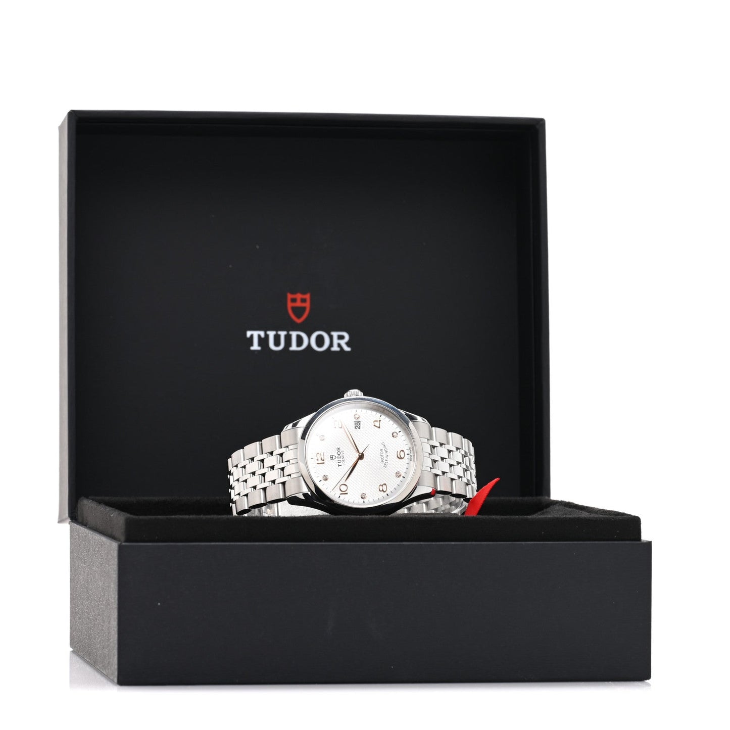 Stainless Steel Diamond 39mm 1926 Automatic Watch White 91550