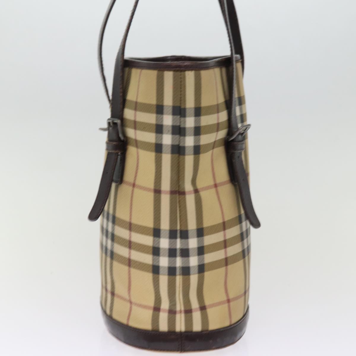 Burberry Nova Coated Canvas Beige Shoulder Bag Style 2