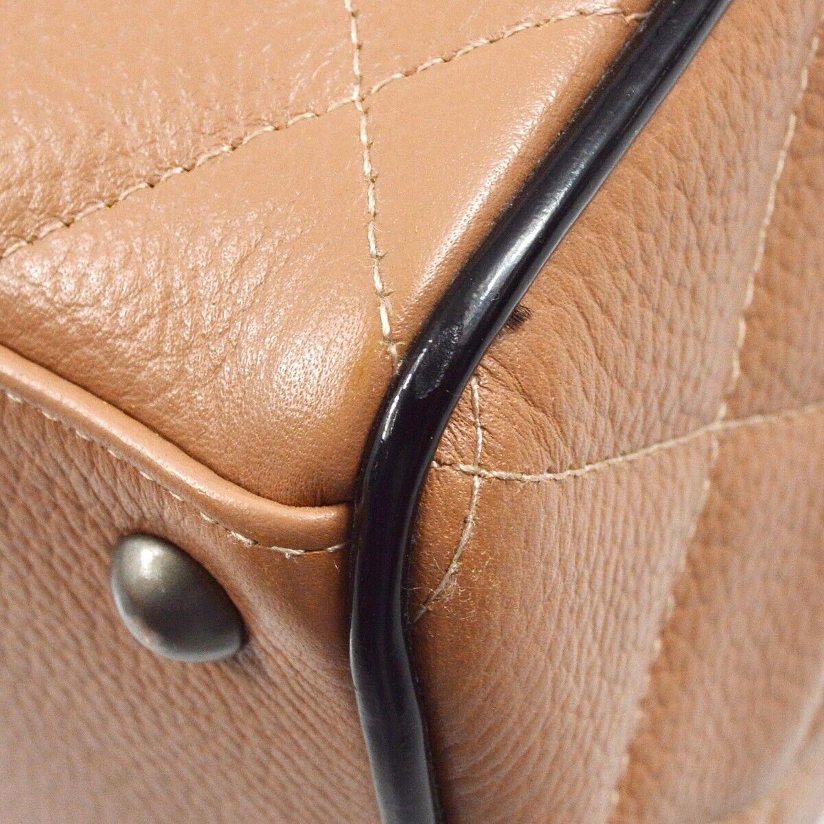 Chanel Caviar Brown Luxury Handbag Rovelle Bags