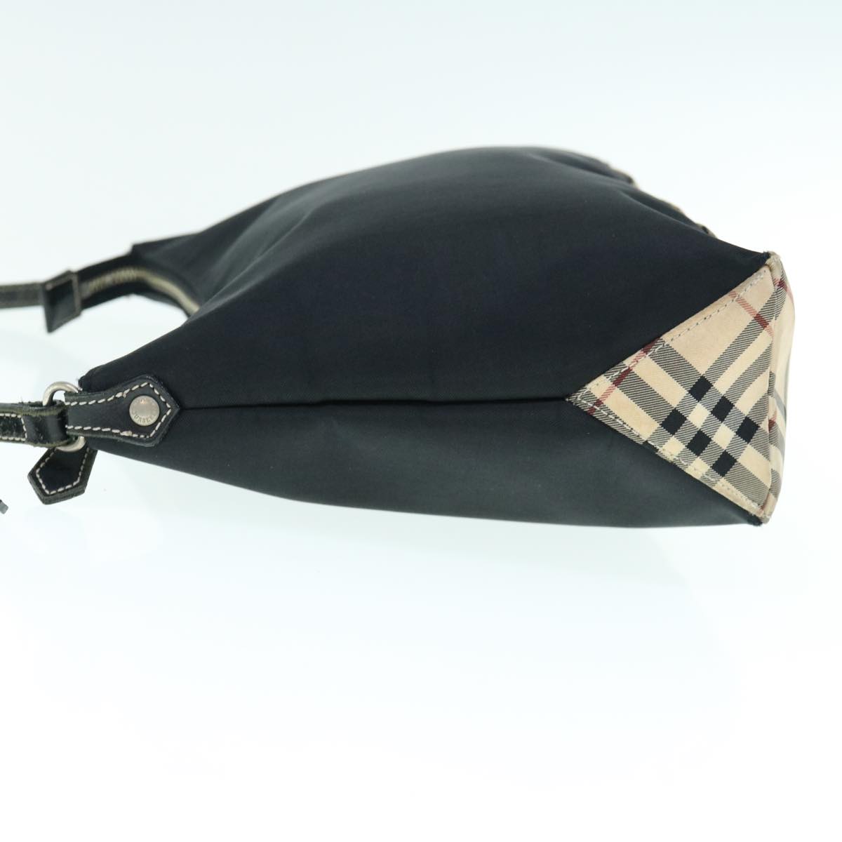 Burberry Nova Label Nylon Black Shoulder Bag Style 2