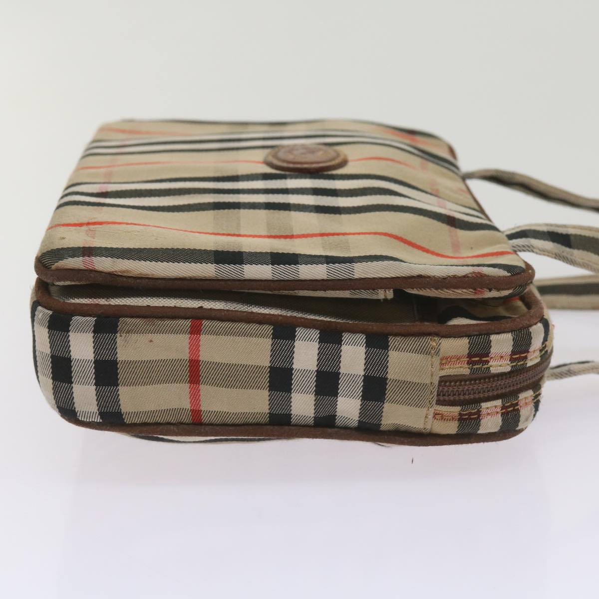 Burberry BURBERRYSs Nova Canvas Beige Handbag Style 4
