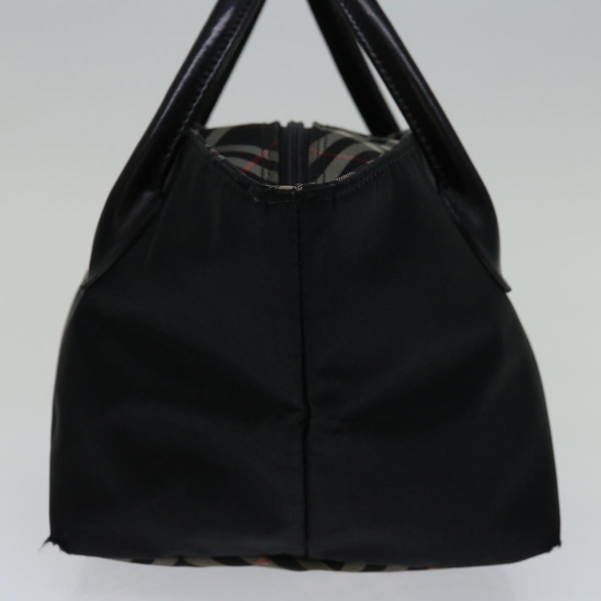 Burberry Nova Label Nylon Black Handbag Style 5