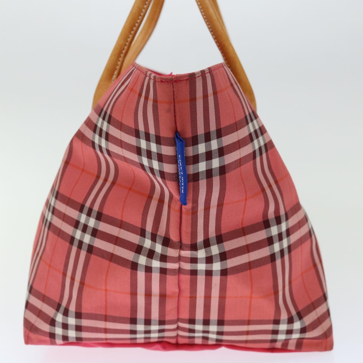 Burberry Nova Label Nylon Blue Handbag Style 5