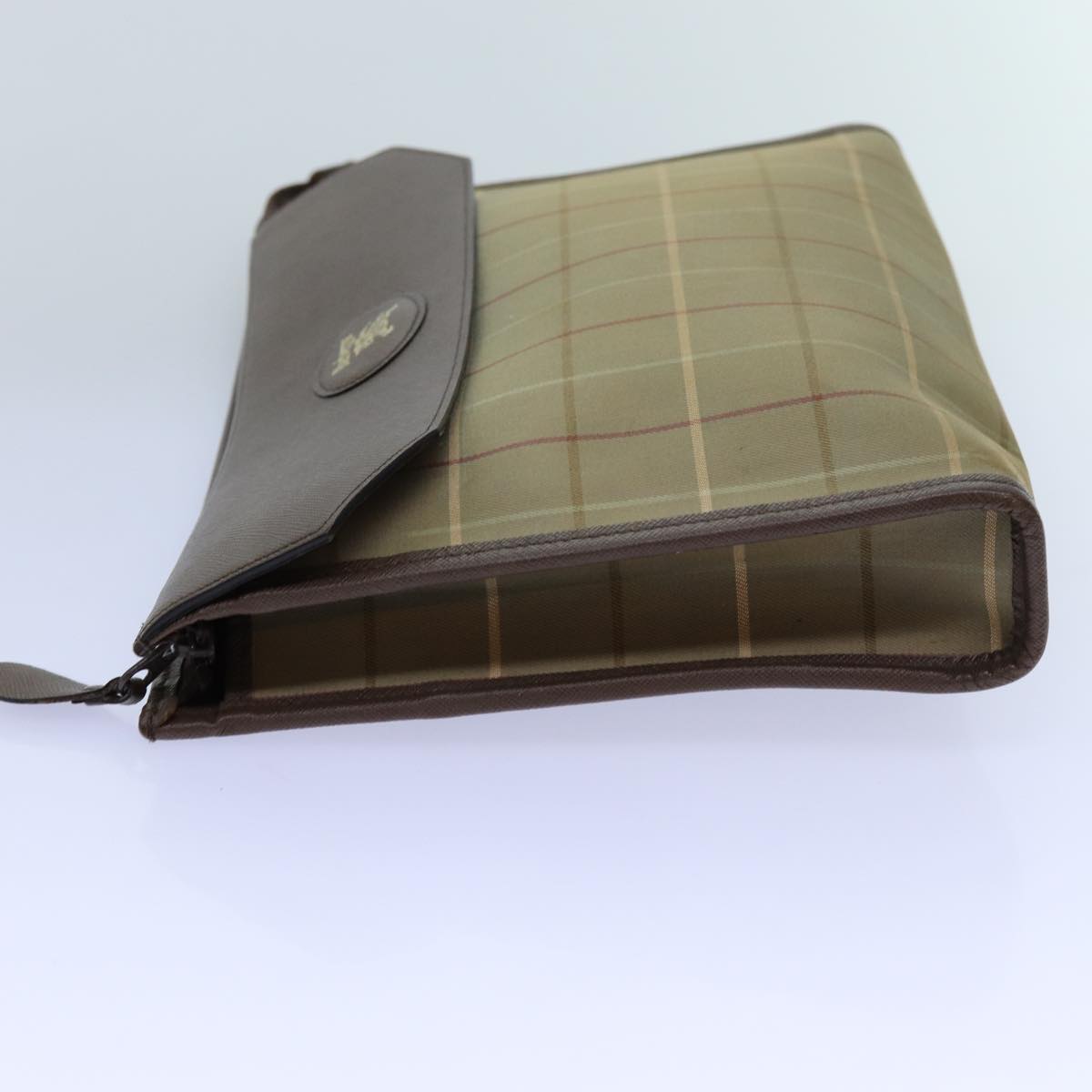 Burberry BURBERRYSs Nova Canvas Beige Clutch Bag Style 9