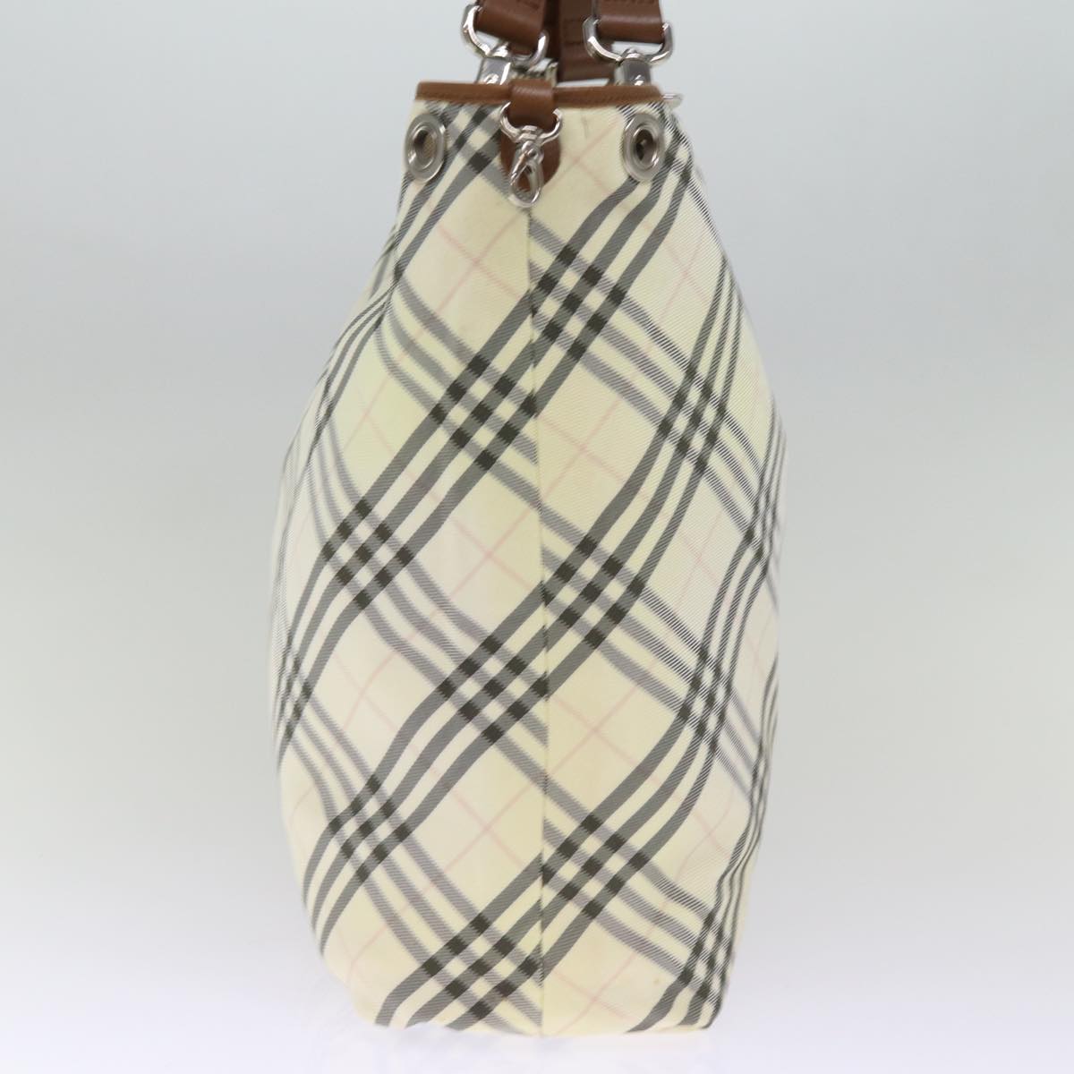 Burberry Nova Label Canvas Beige Tote Bag Style 6