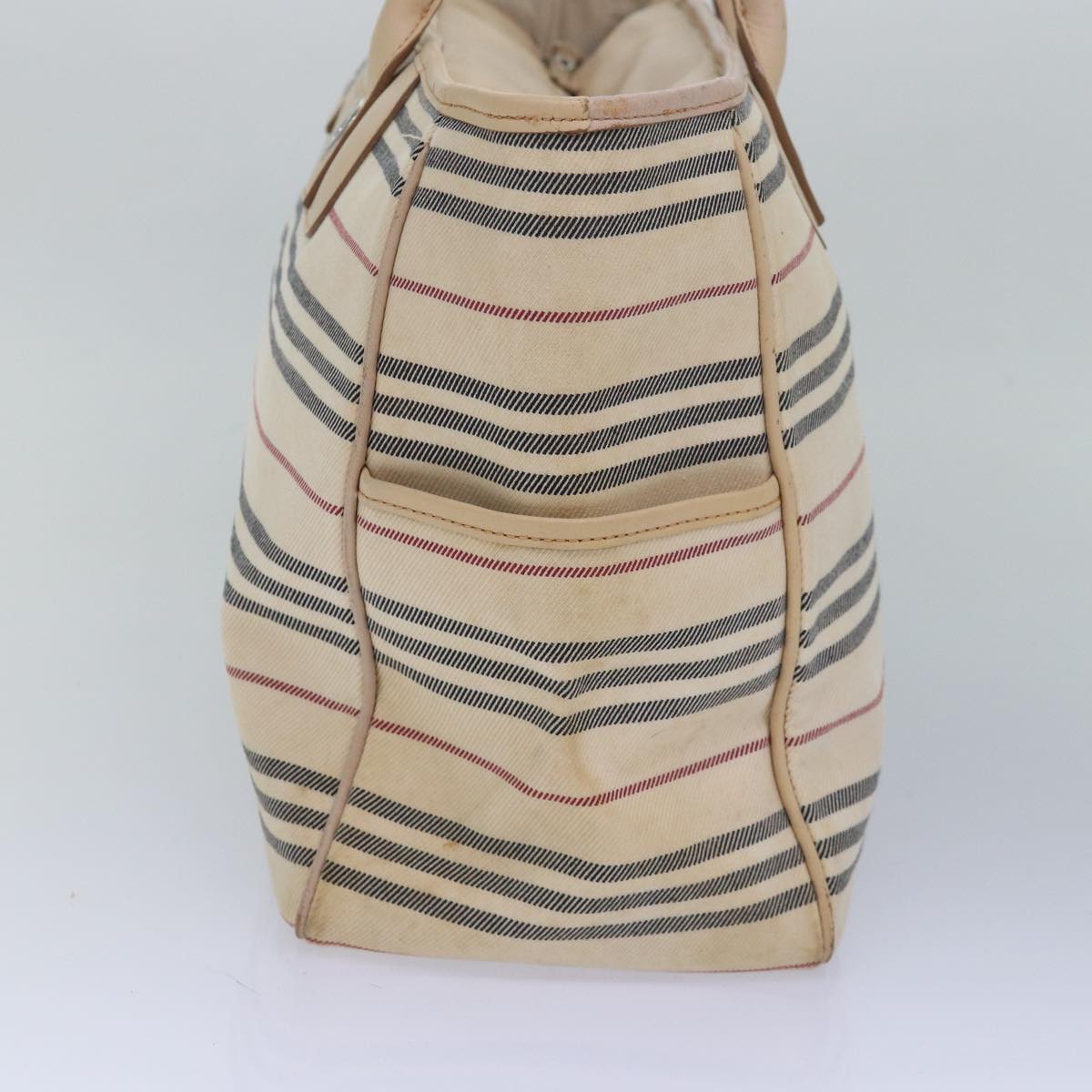 Burberry Nova Auth Canvas Beige Handbag Style 8