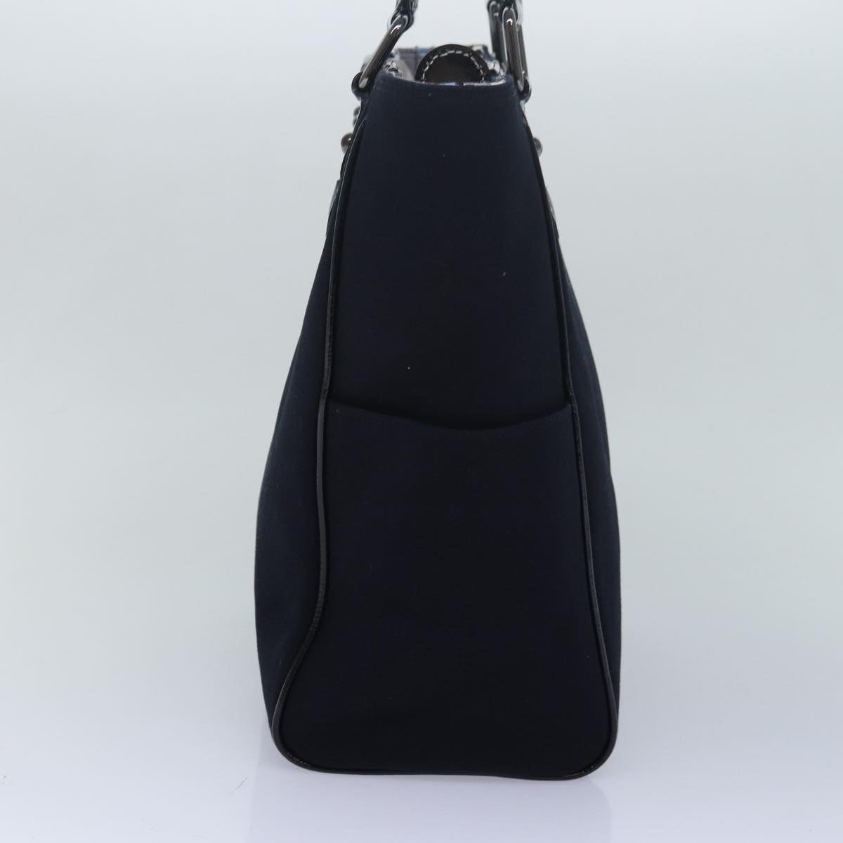 Burberry Auth Canvas Black Tote Bag