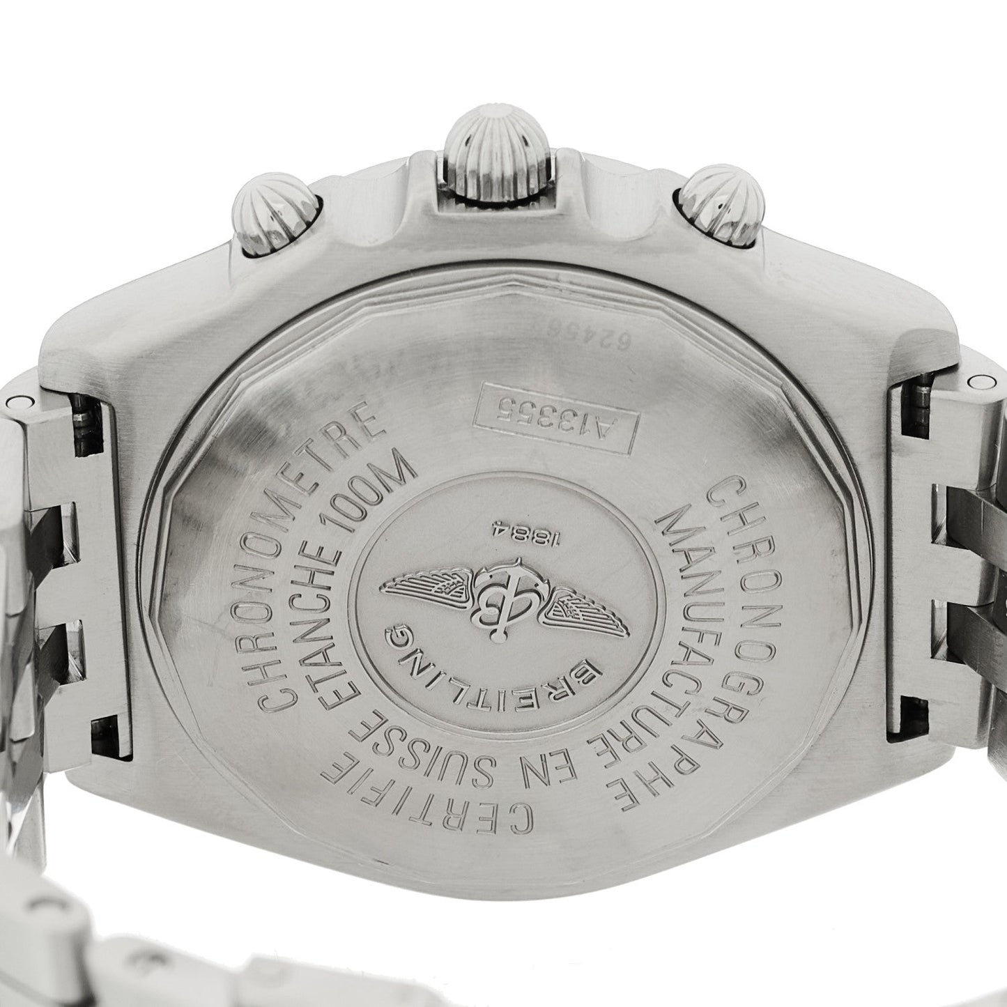 Stainless Steel 43mm Windrider Crosswind Racing Automatic Watch A13355