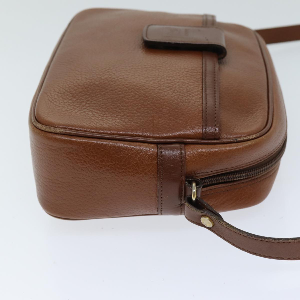 Burberry BURBERRYSs Auth Leather Brown Shoulder Bag Style 4