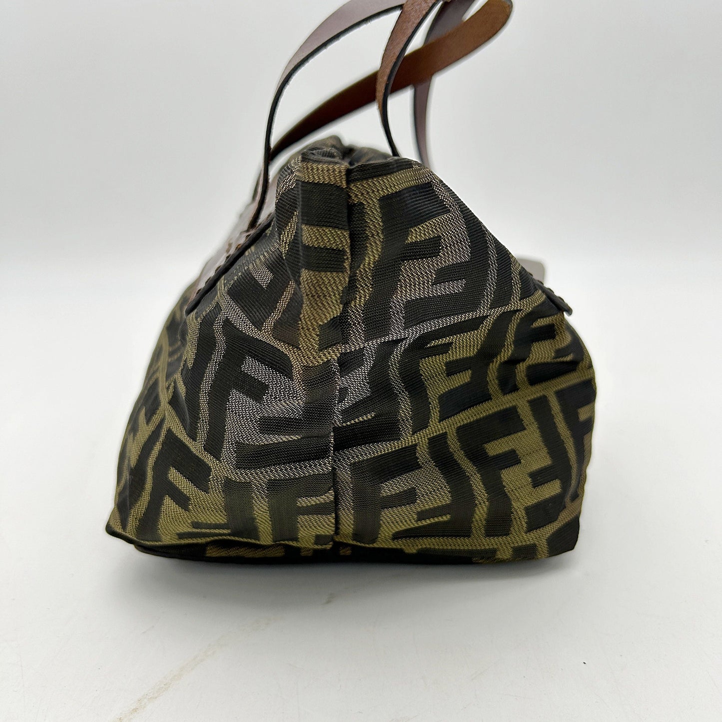 Fendi Zucca FF Top Handle Bag - Brown Handle Bags, Handbags fe8814vf Rovelle Bags