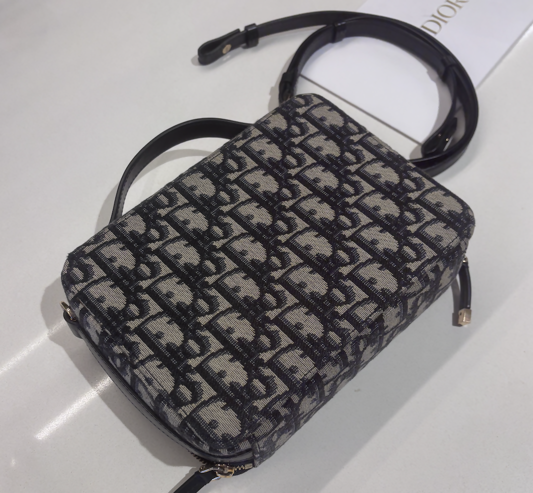Dior Montaigne Canvas Shoulder Bag Rovelle Bags