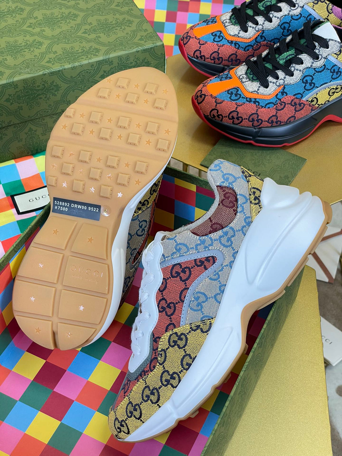 Gucci Rhyton GG Multicolor Sneaker