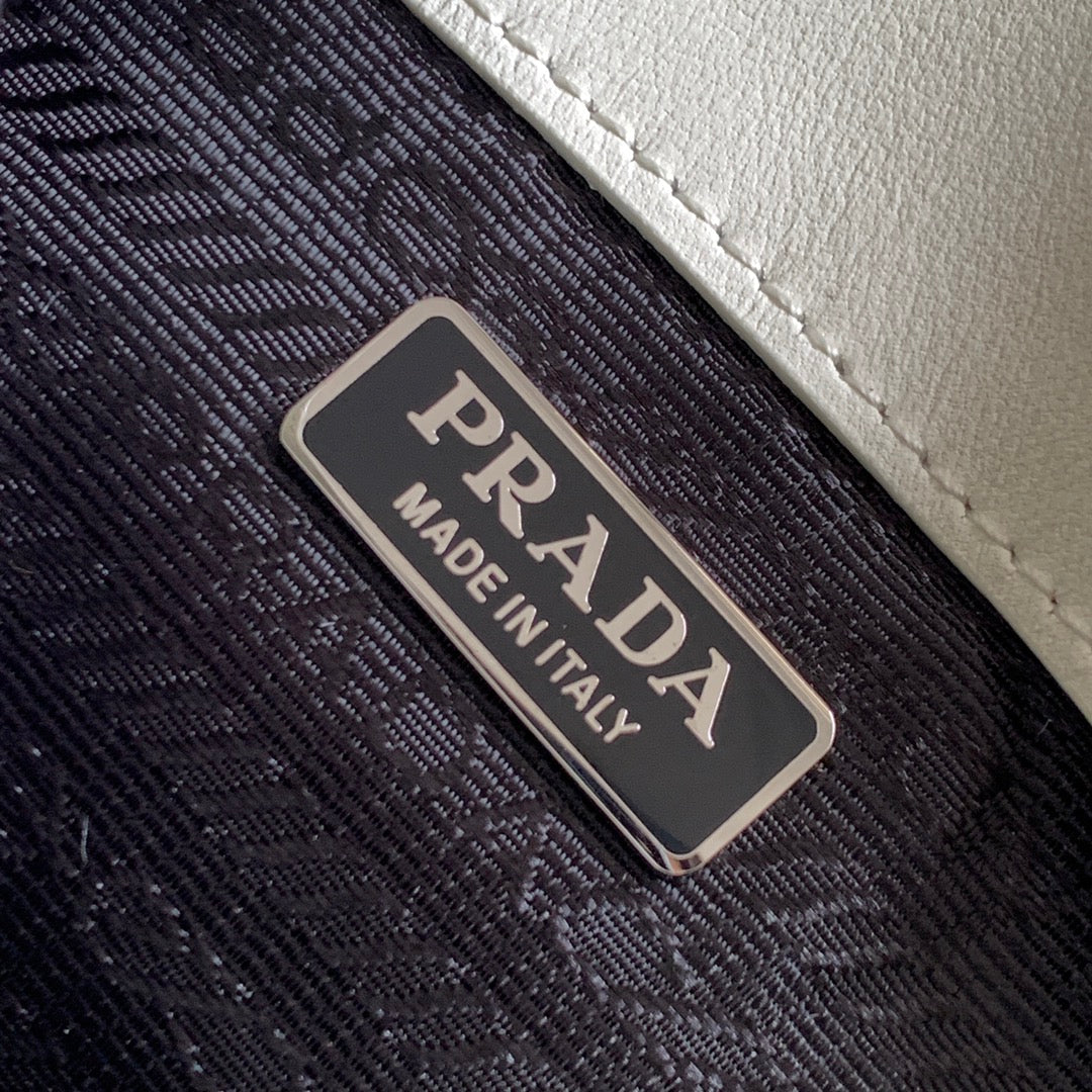 Prada Cleo brushed Leather Shoulder Bag With Flap