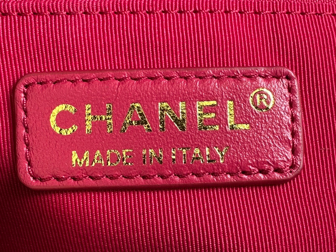 Chanel Front Logo Flap Bag