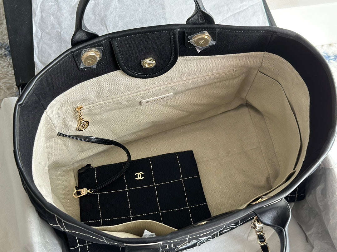 Chanel Medium Deauville Tote Bag