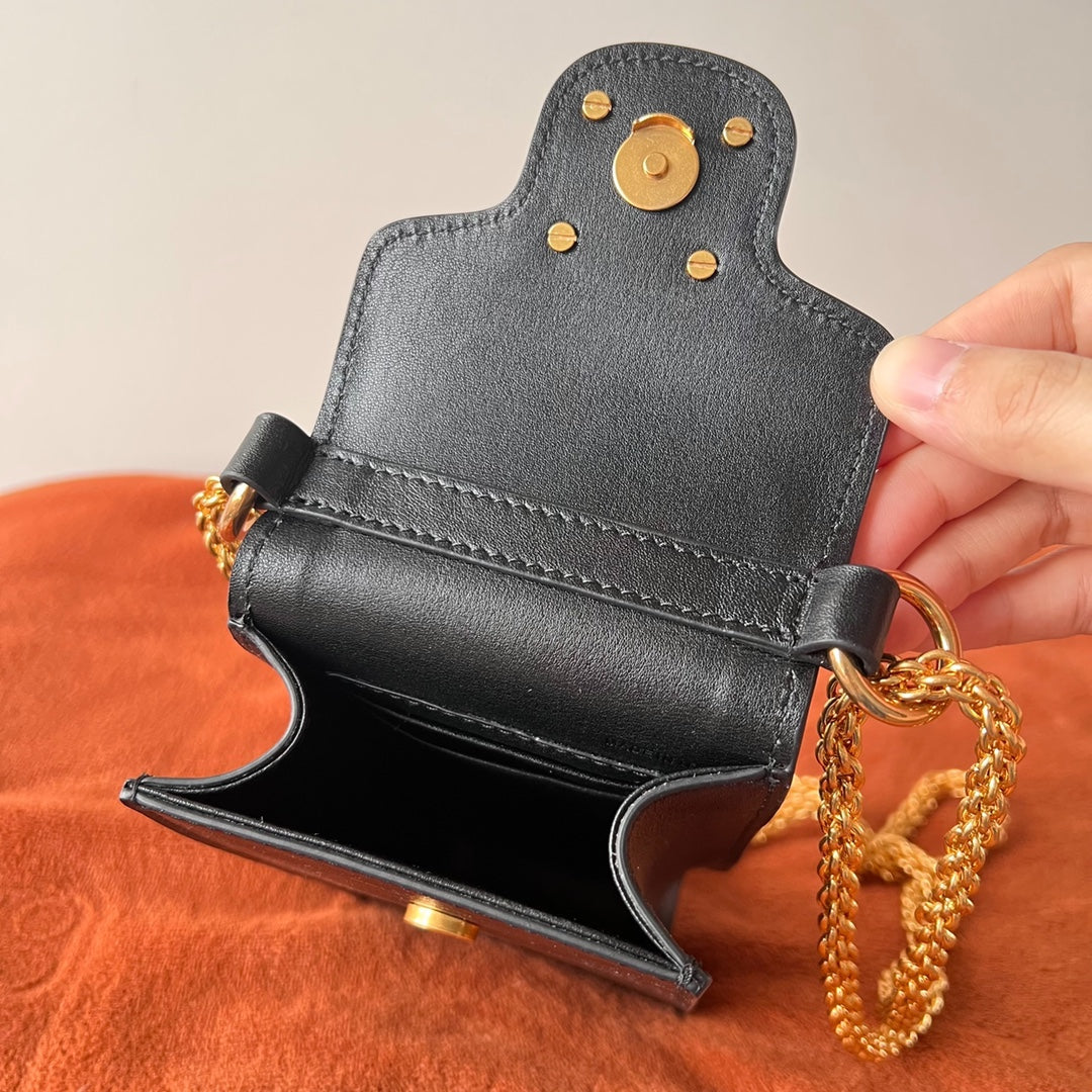 Valentino Garavani Loco Phone Case With Chain