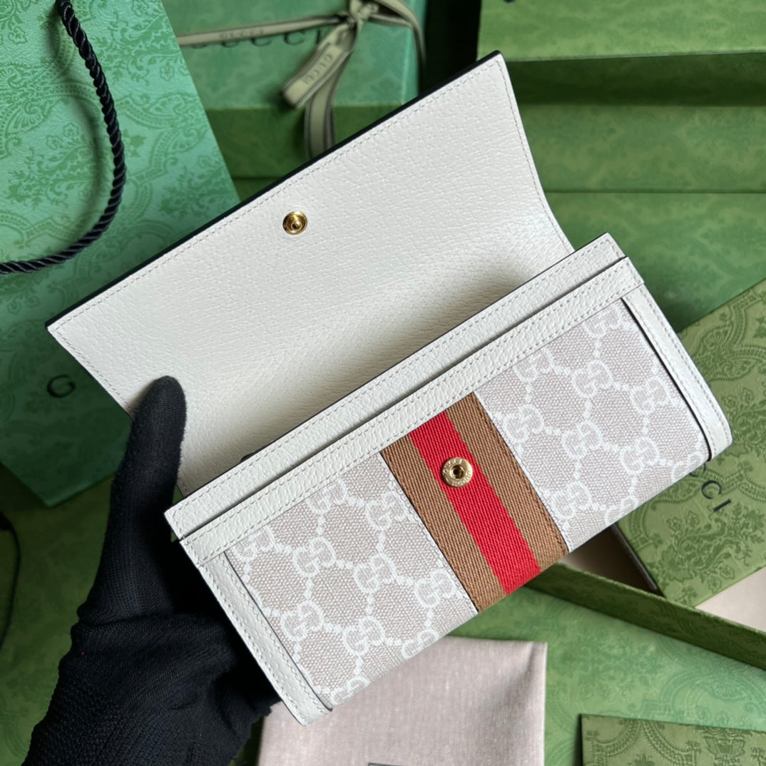 Gucci Ophidia GG Continental Wallet