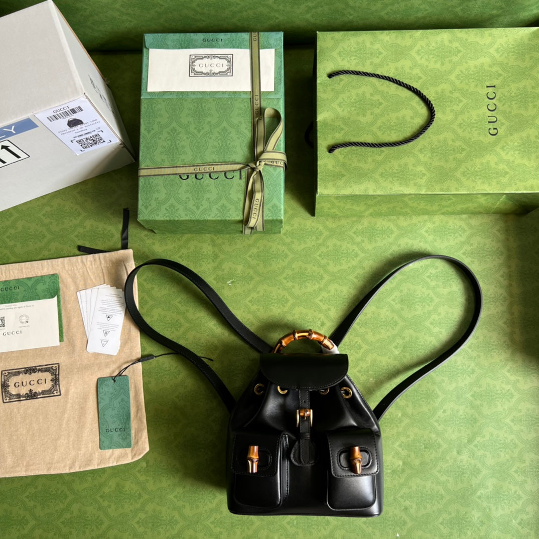 Gucci Bamboo Small Backpack