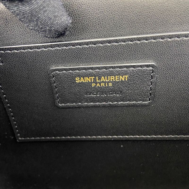 YSL Solferino Medium Satchel In Box Leather