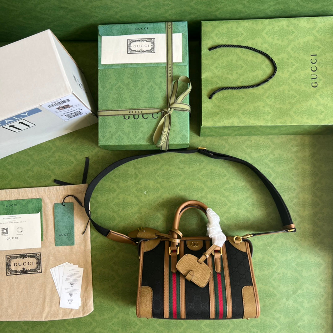 Gucci Small Top Handle Bag with Double G