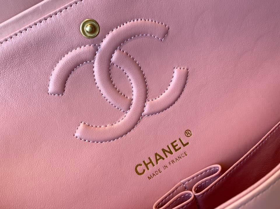 Chanel Caivar Double Flap Bag