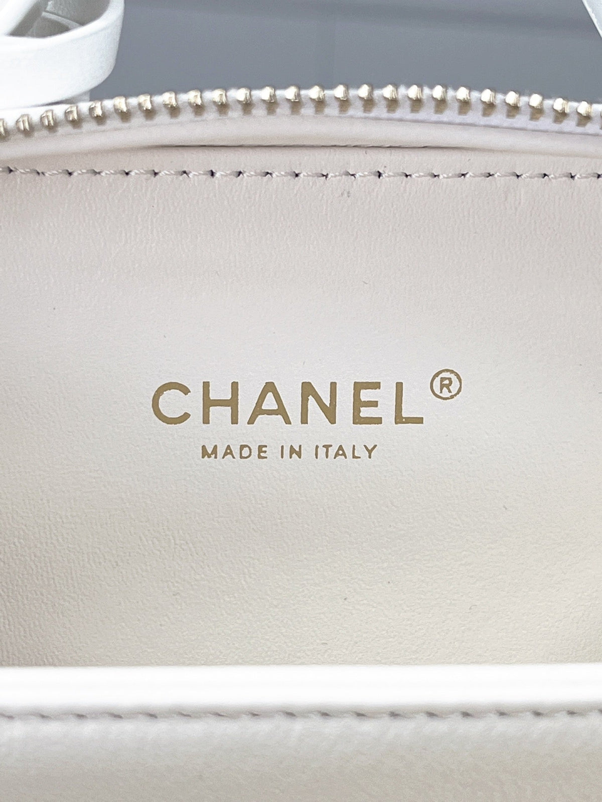 Chanel Caivar Filigree Vanity Bag