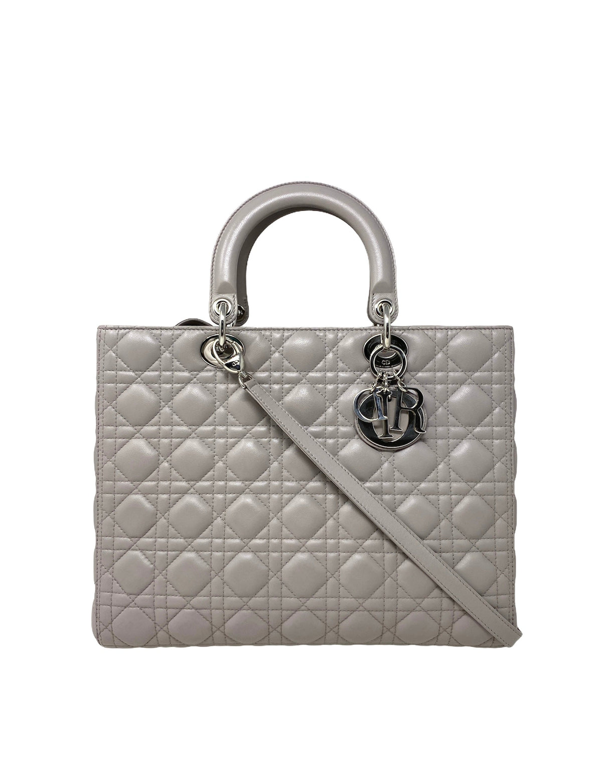 Dior Lady Dior Lou Leather Handbag Rovelle Bags