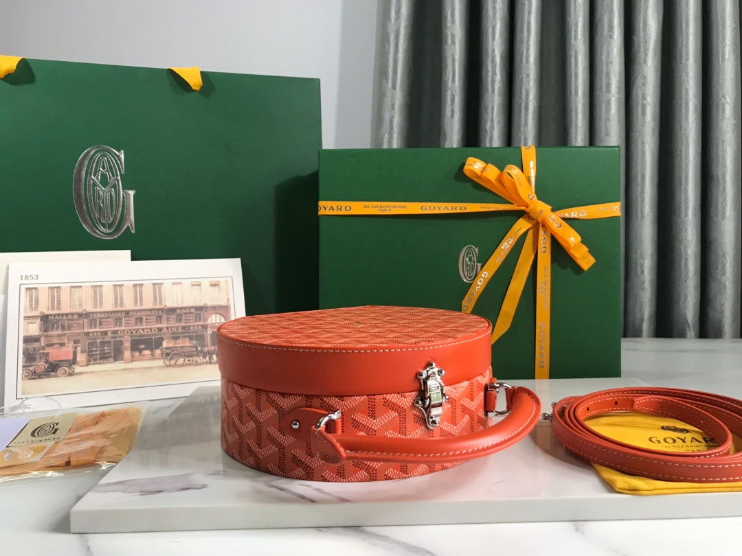 Goyard The Alto Hatbox Trunk Bag