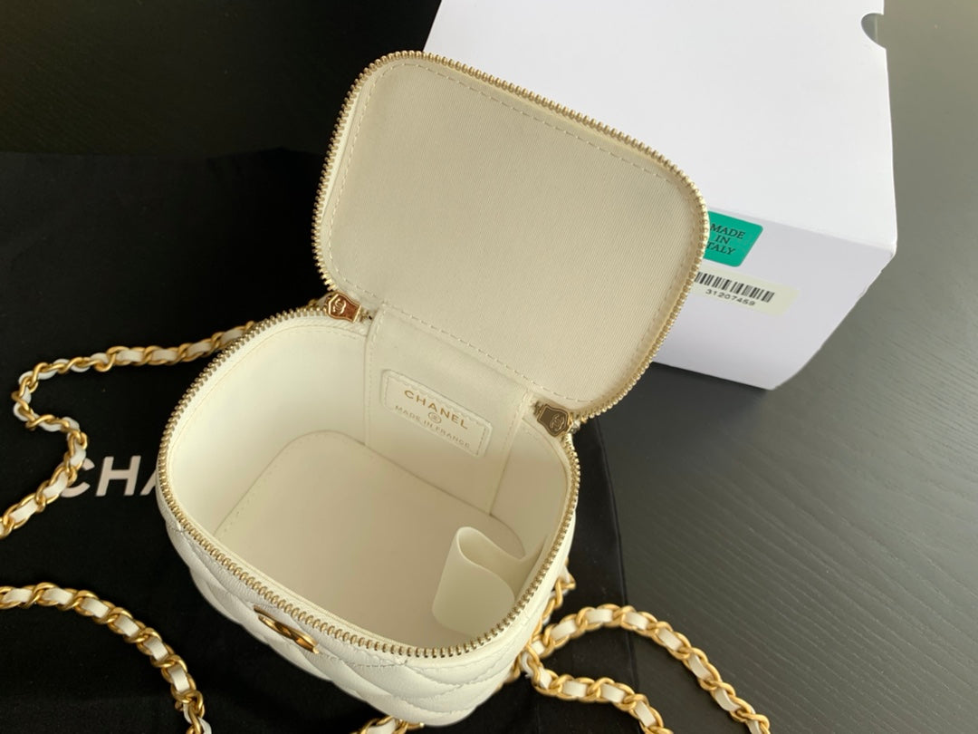 Chanel Small Vanity With Chain Bag