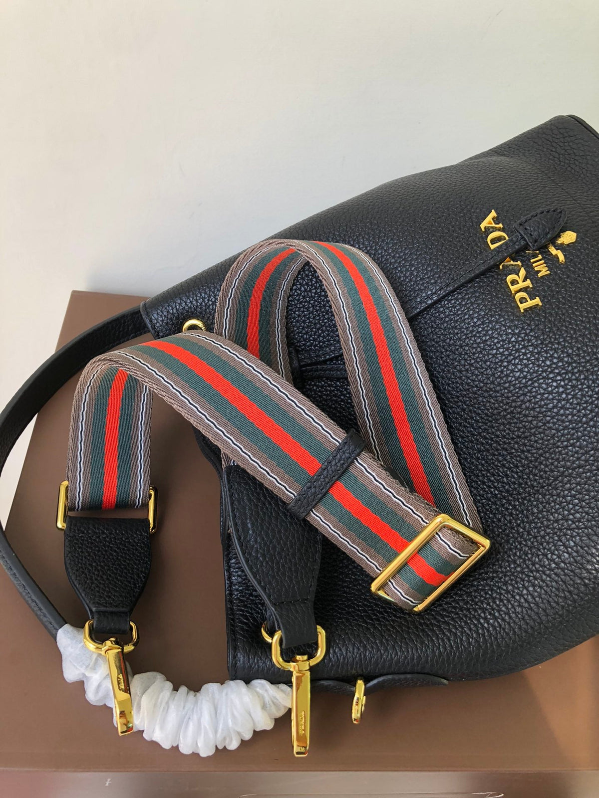 Prada Leather Bucket bag