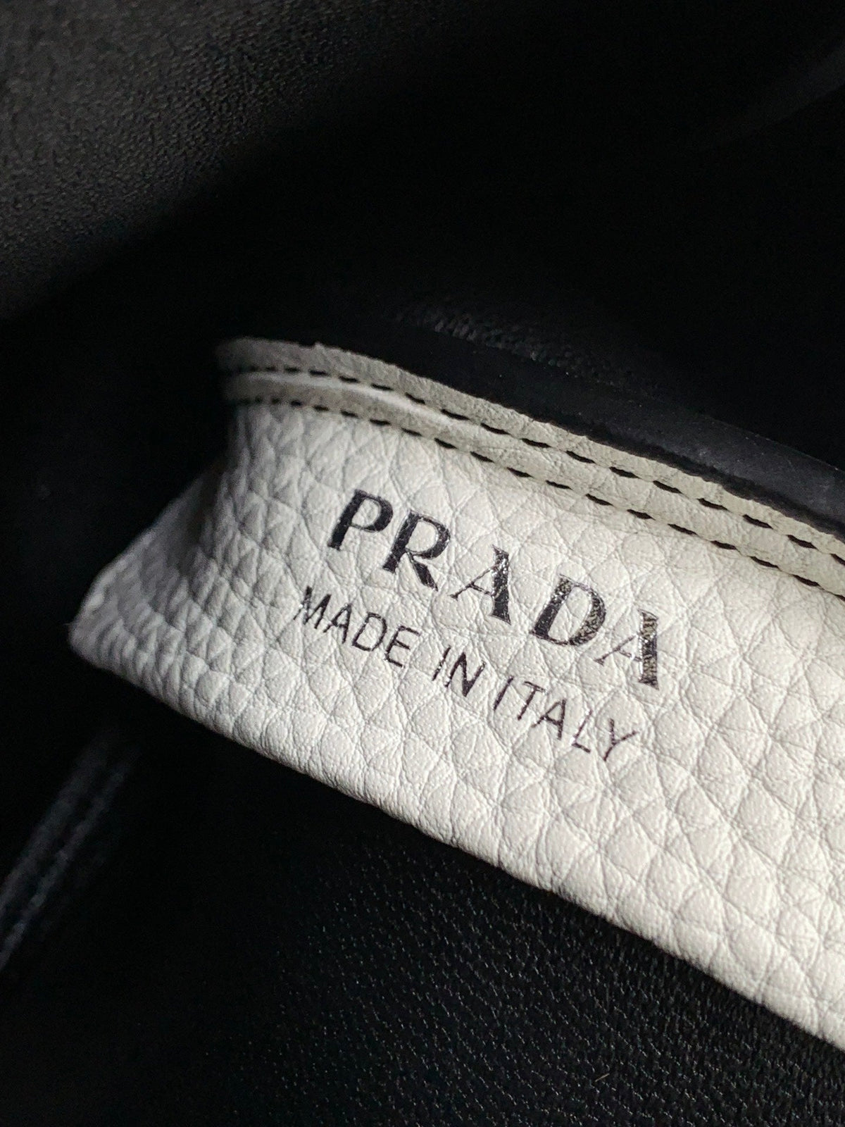 Prada Leather Tote Bag