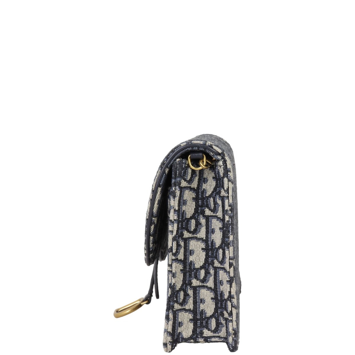 Dior Saddle Pouch Wallet on Chain Oblique Rovelle Bags
