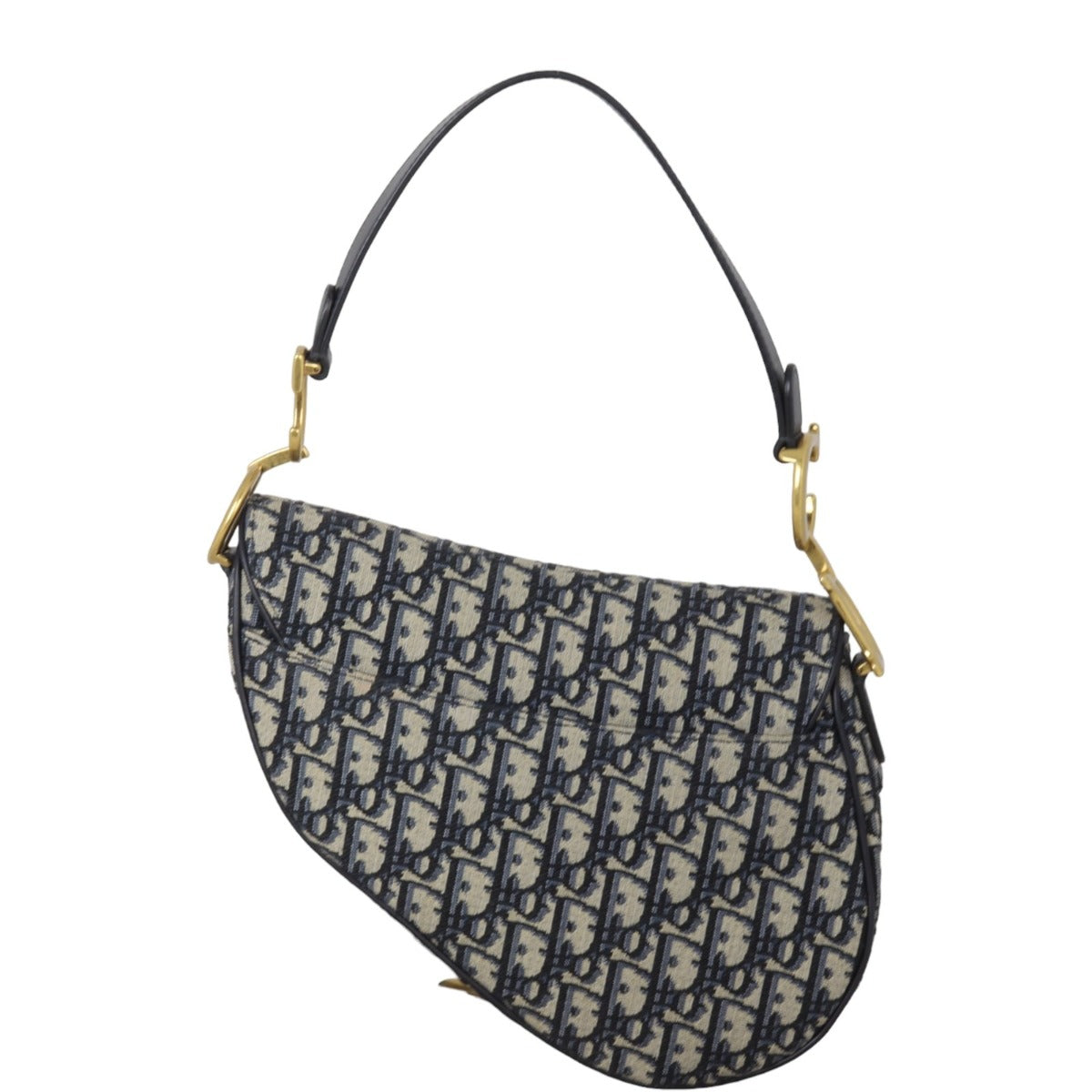 Dior Saddle Bag with Strap Oblique Rovelle Bags