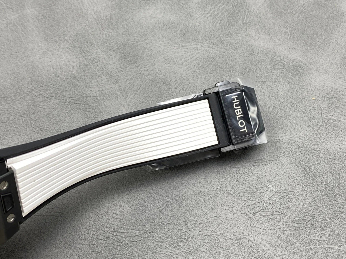Hublot Big Bang Unico Black Magic 42mm White Rubber Strap
