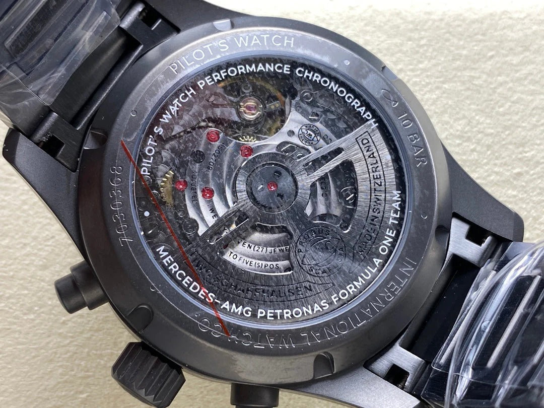 IWC Pilot 41mm Black Dial Black Case